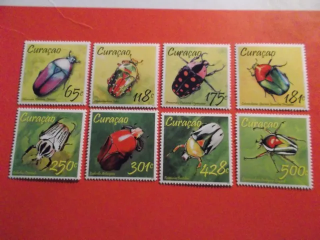 Curacao 184-191 Fauna insecten 2013 postfris/mnh