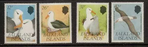 529-532 Falkland 1990 zwartbruine Albatros -vogel postfris/mnh