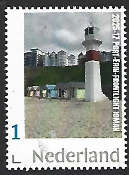 Nederland 2025-17 Vuurtoren Lighthouse: Port Erin Isle of Man postfris/mnh