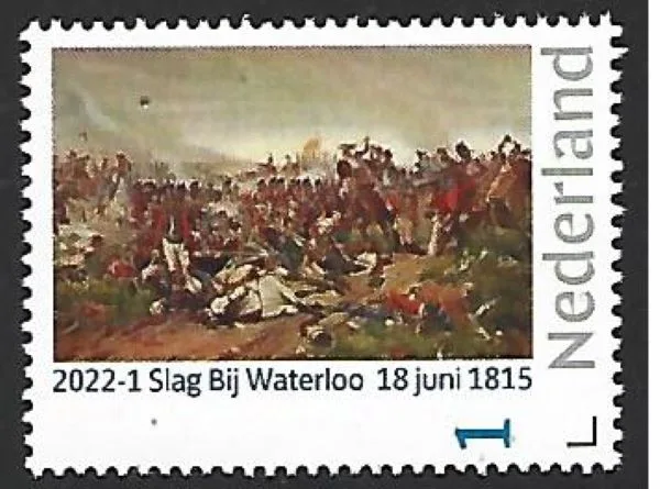 Nederland 2022-1 Battle of Waterloo postfris/mnh