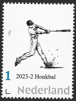 Netherlands 2023-2 Baseball MNH