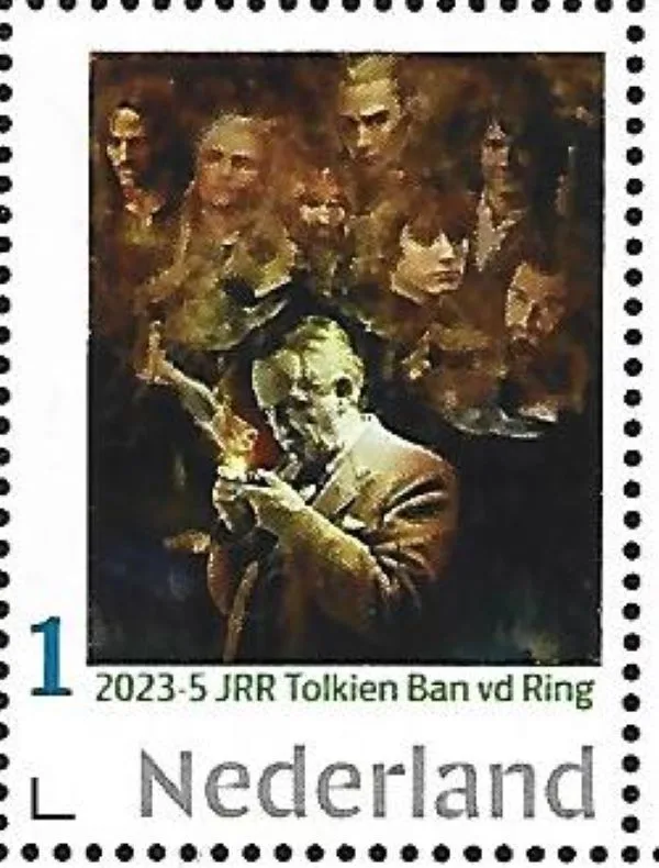 Pays-Bas 2023-5 JRR Tolkien 1892-1973 neuf/nhm