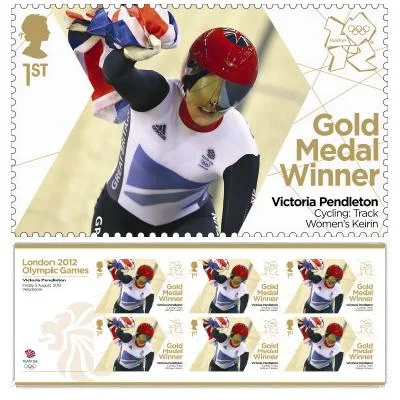 Great Britain 2012 Olympics 8 Cycling Pendleton souvenir sheet of 6 stamps unmounted MNH