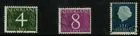 774-776 Frankeerzegels op fluoreserend papier 1962 gestempeld
