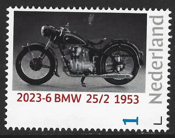 Netherlands 2023-6 Motorcycle BMW 25/2 1953 MNH