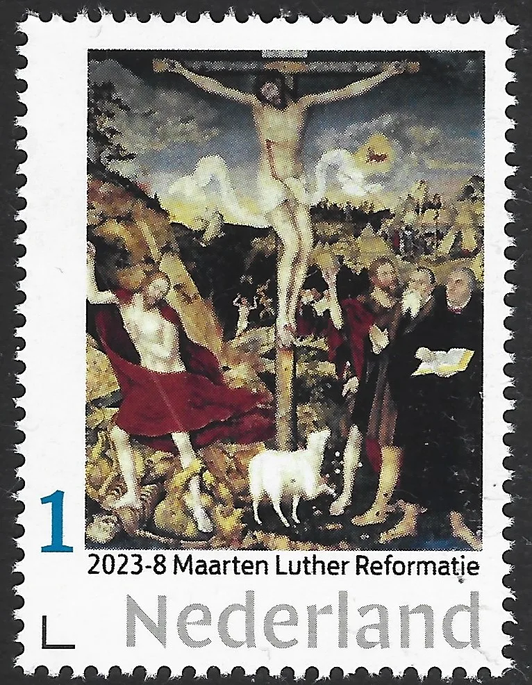 Niederlande 2023-8 Martin Luther Reformation: Gemälde Lucas Cranach der Ältere postfrisch