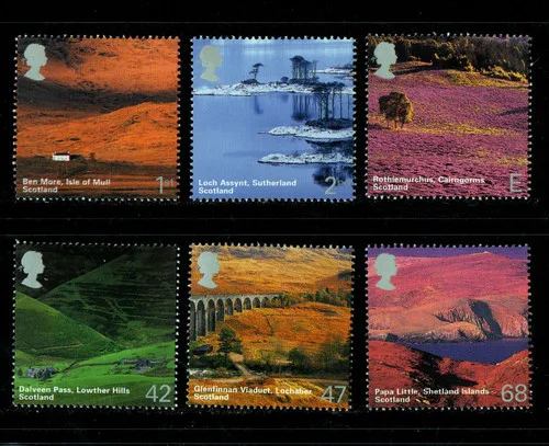 Gr.Britain 2003 Landschappen Schotland postfris/mnh