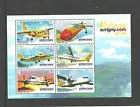 2008 vliegtuigen - Aurigny airplanes blok/ms postfris/mnh