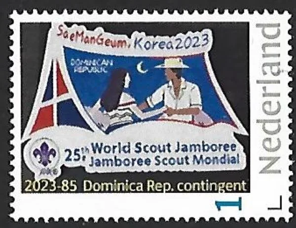 Pays-Bas 2023-85 Scouting Jamboree SeaManGeum Dominique rép. neuf/mnh