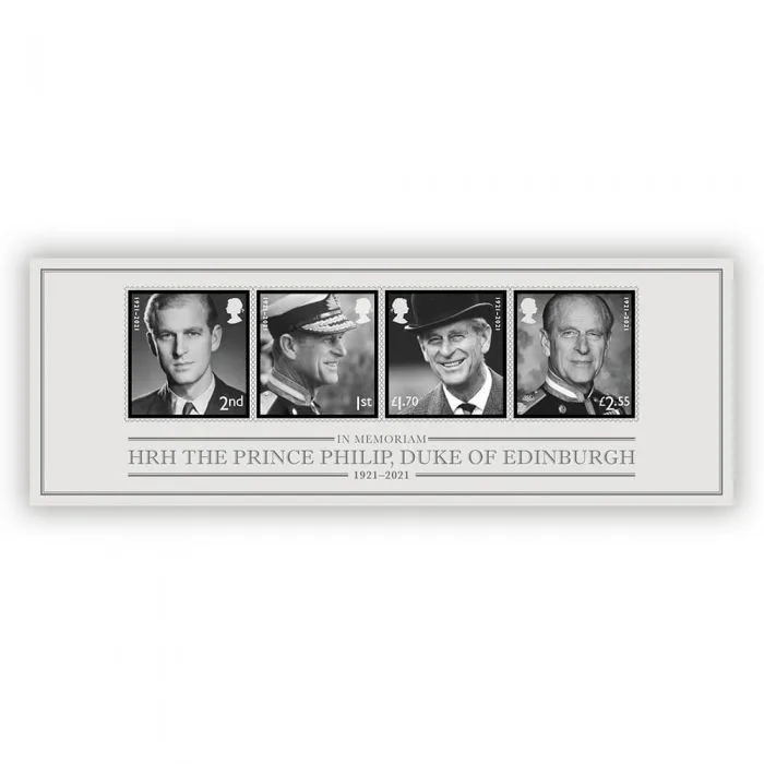Großbritannien 2021 In memoriam Prinz Philip Block-m/s postfrisch/mnh