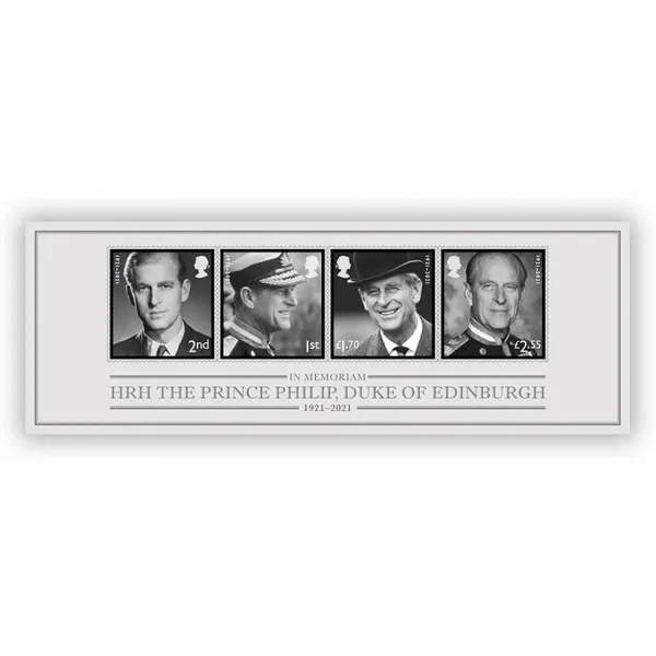 Gr. Britain 2021 In memoriam Prince Philip blok-m/s postfris/mnh