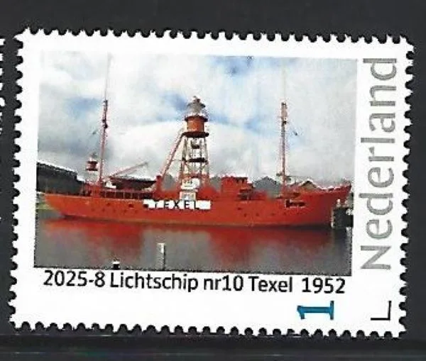 Nederland 2025-9 lichtschip lightship: Calshot Spit Southampton postfris/mnh