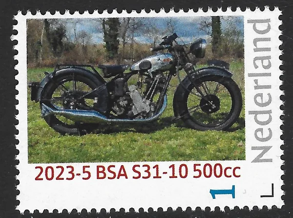 Netherlands 2023-5 Motorcycle: BSA S32-10 500cc 1931 MNH