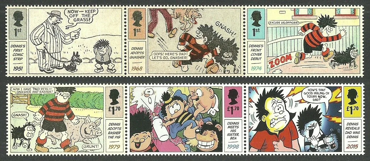 Gr. Britain 2021 Dennis & Gnasher postfrisch/mnh
