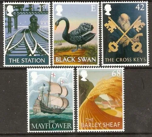 Großbritannien 2003 Europa Gastwirtschaftsschilder postfrisch/mnh