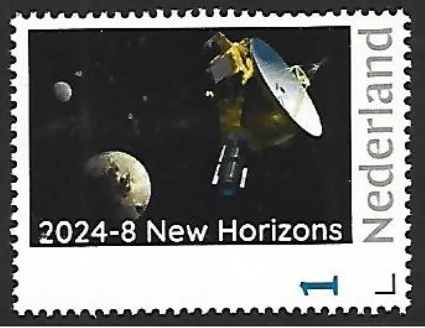 Nederland 2014-8 Ruimtevaart Space: New horizons posfris/mnh
