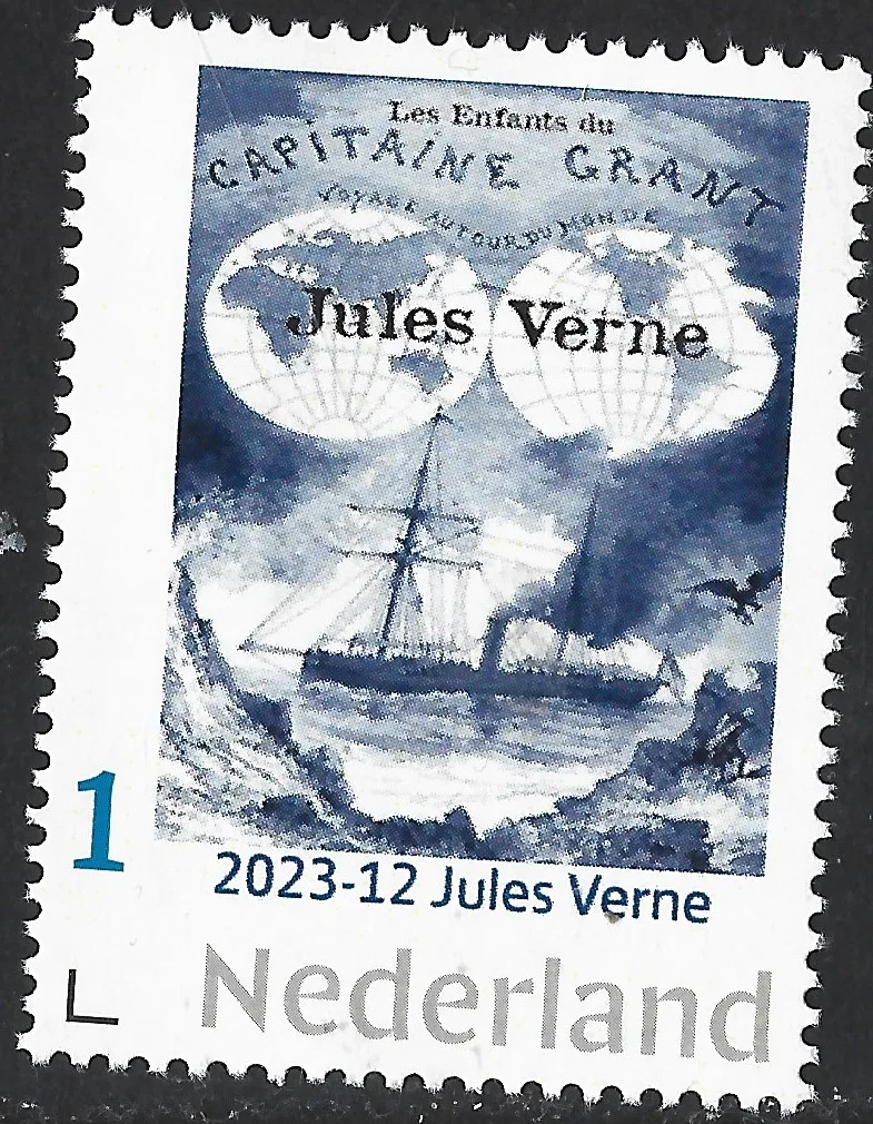 2023-12 Jules Verne enfants du Capitaine Grant ship postfris/mnh