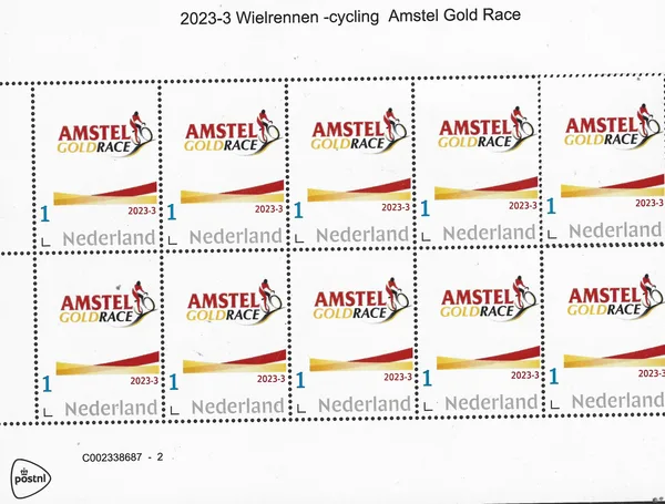 Netherlands 2023-3 Cycling: Amstel Gold Race sheet postage stamp unused/MNH