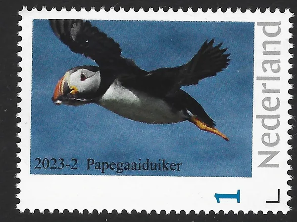 Nederland 2023-2 Papegaaiduiker Puffin postfris/mnh