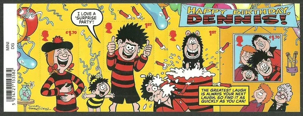 Gr. Britain 2021 Dennis & Gnasher blok-m/s postfris/mnh