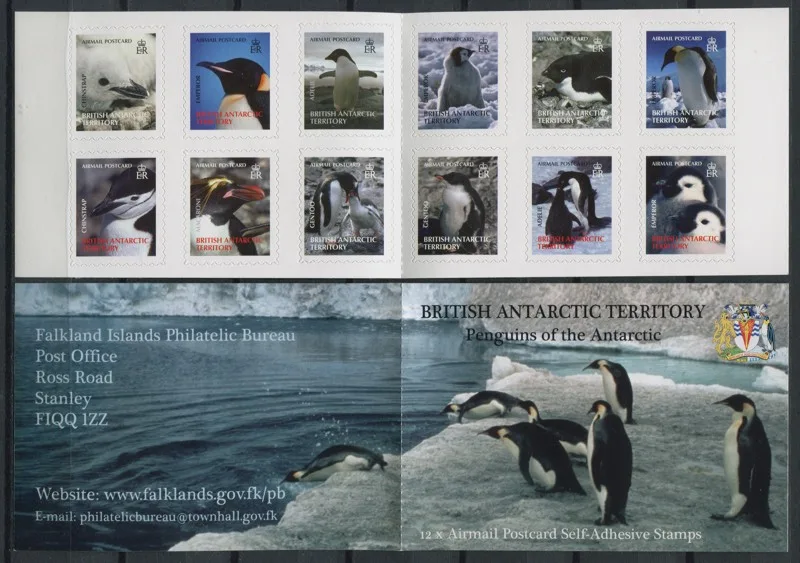 434-445 BAT Penguins booklet self-adhesive 2006 MNH