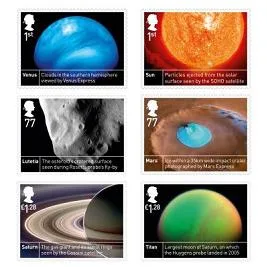 Great Britain 2012 Space science Ruimtevaart postfris/mnh