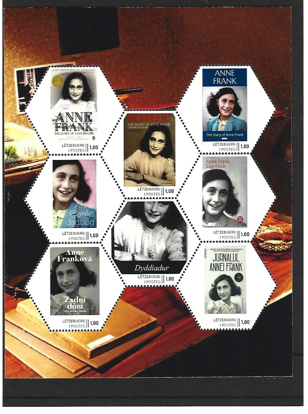 Luxembourg 2024 Anne Frank 1 1929-1945 postfris/mn