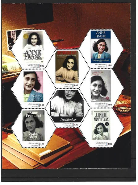 Luxembourg 2024 Anne Frank 1 1929-1945 MNH