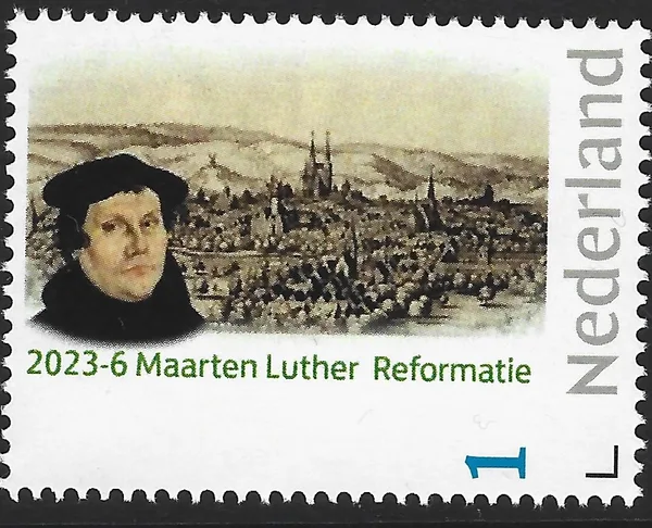 Nederland 2023-6 Maarten Luther 1483-1546 Reformatie postfris-mnh