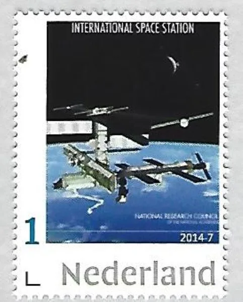 Nederland 2014-7 Ruimtevaart Space: NASA int. space station postfris/mnh