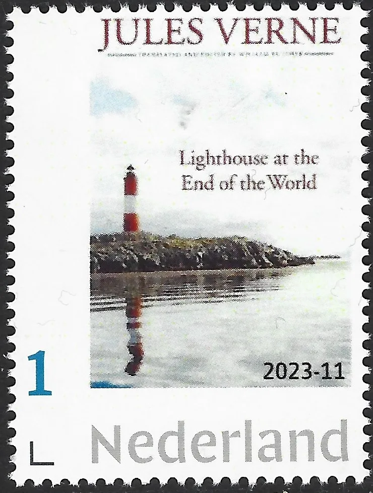 2023-11 Jules Verne Lighthouse at the end of the world MNH