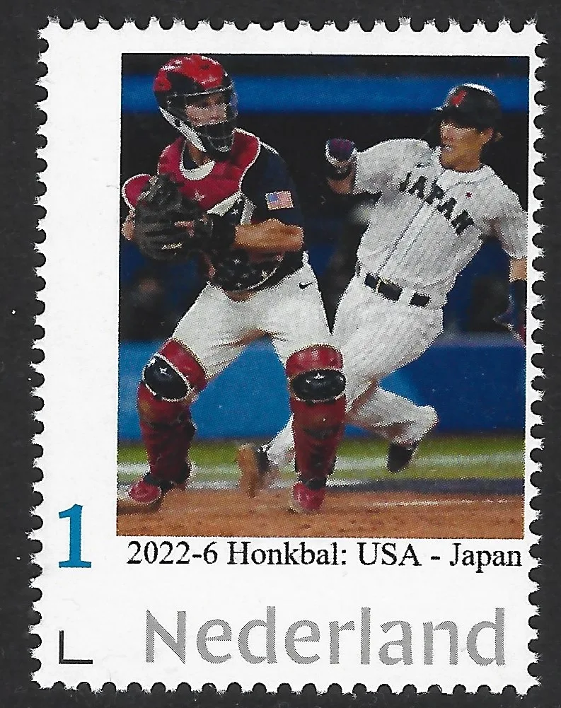 Pays-Bas 2022-6 Baseball : USA - Japon neuf/mnh