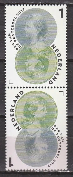 Nederland V3587 dag vd postzegel 2017 postfris/mnh