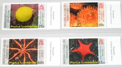 450-453 BAT zeedieren 2007 postfris/mnh