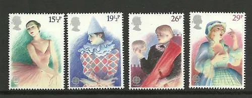 Großbritannien 1982 Vereintes Europa Theater postfrisch/mnh