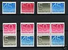 alle combinaties uit postzegelboekje 25
