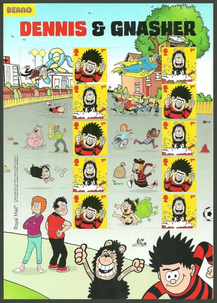 Gr. Britain 2021 Dennis & Gnasher Collectorsheet postfris/mnh