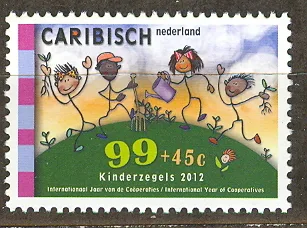 Car. Netherlands 2012 child stamp MNH