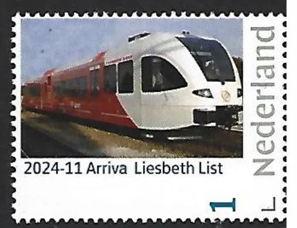 Netherlands 2024-11 Train: Arriva Liesbeth List train MNH