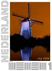 Netherlands 2012 Mill 5 Kinderdijk sunset windmill