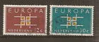 800-801 Europa stamps 1963 used