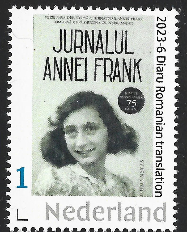 Niederlande 2023-6 Anne Frank 1929-1945 Rumänisches Tagebuch postfrisch/mnh