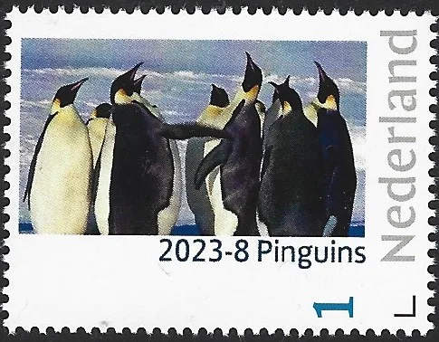 Netherlands 2023-8 Antarctica Antarctic Penguins MNH