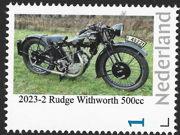 Nederland 2023-2 Motorfiets motorbike 1929 Rudge Withworth 500c postfris/mnh