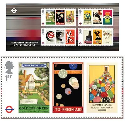 Gr.Britannien 2013 London Underground Block postfrisch/mnh