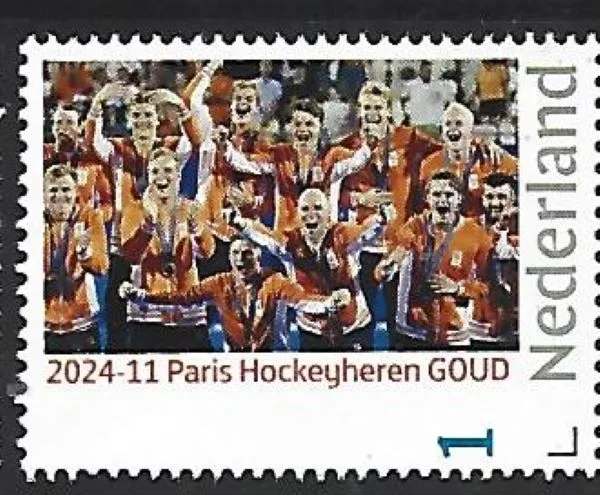 Nederland 2024-11 Olympics Hockeyheren (Men) Gold postfris/mnh