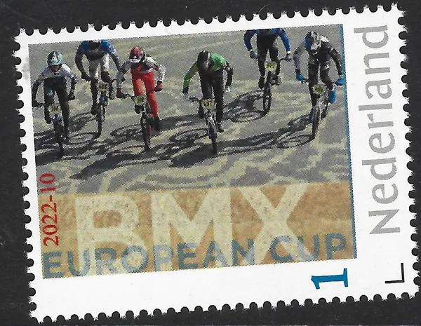 Netherlands 2022-10 Cycling European Championships BMX MNH