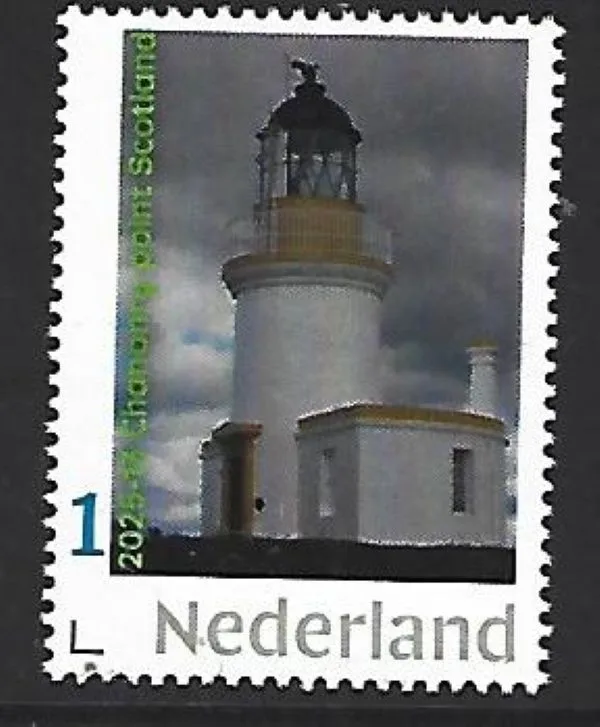Nederland 2025-13 Vuurtoren Lighthouse Chanonry point Scotland postfris/mnh