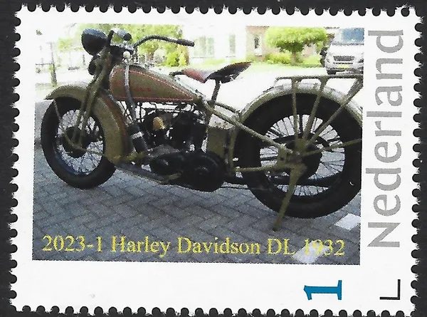 Nederland 2023-1 Motorfietsen - motorbikes : Harley Davidson DL 1932 postfris/mnh