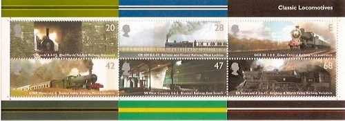 Gr.Britain 2004 Trains - Locomotives bloc-m/s neuf/mnh